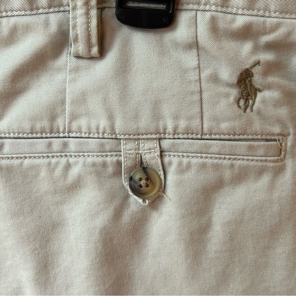 Polo Ralph Lauren Tan Chino Twill Straight Stretch Pants 42/30 - Picture 8 of 14